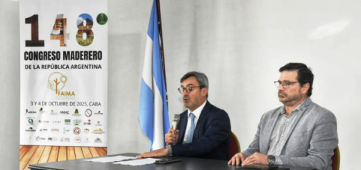 Martín Rappallini, presidente dela UIA y Daniel Vier, Secretario General de FAIMA