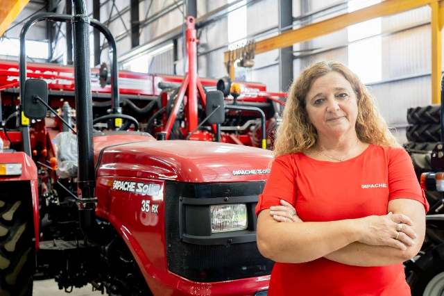 Fabiana Tobbiani, Gerente administrativa de Apache (Foto: Gentileza de la Fábrica