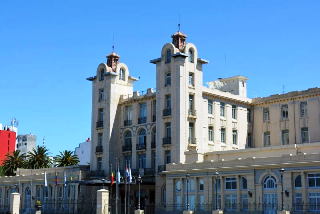 La sede administrativa del Mecosur en Montevideio, capital de Uruguay